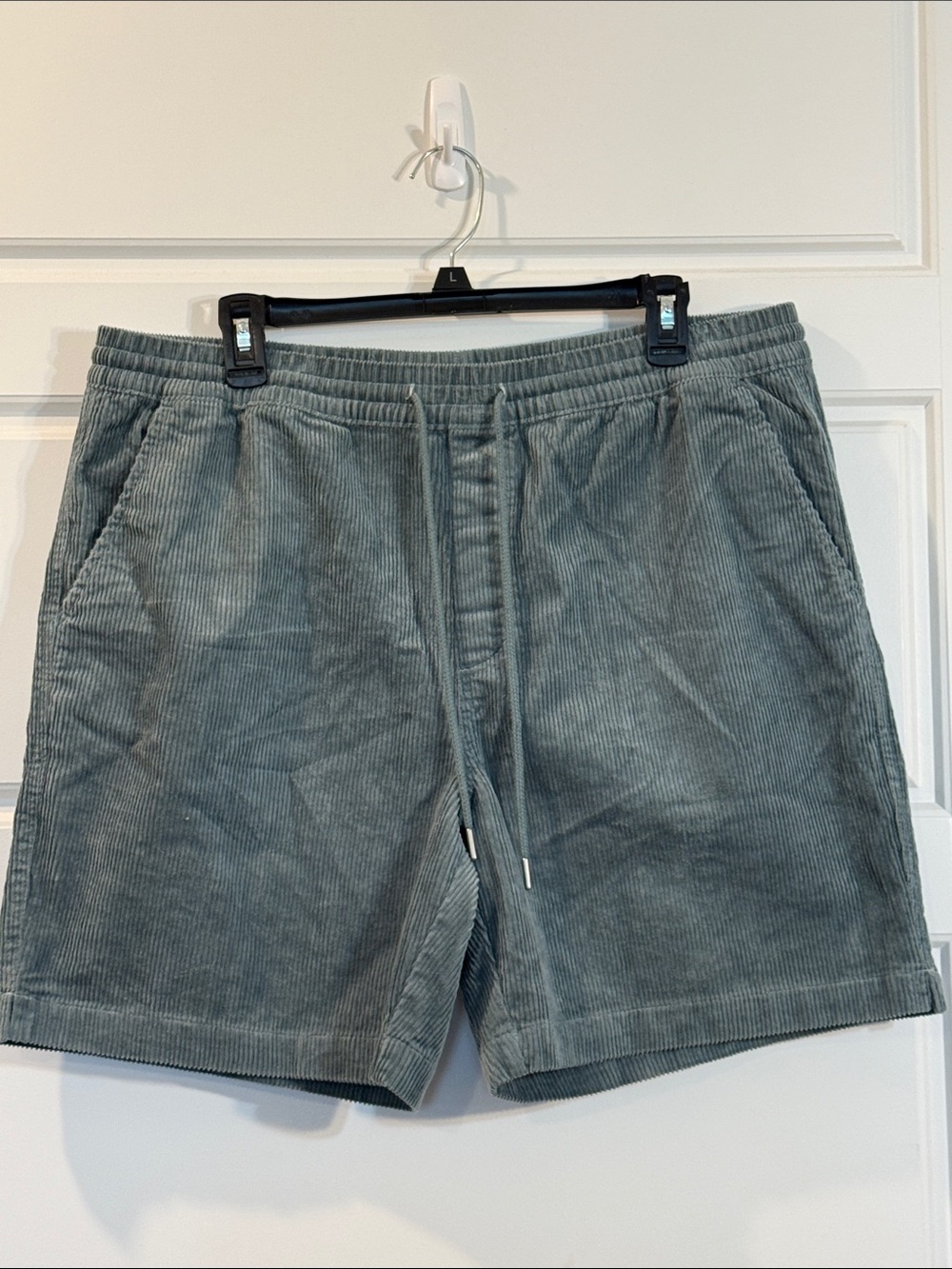 C&C California Shorts Mens Corduroy Drawstring Elastic Waist Casual Large